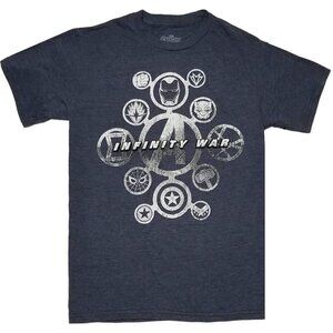 Mad Engine Marvel AVENGERS INFINITY WAR Men Graphic T-Shirt (Size: Small) NWT